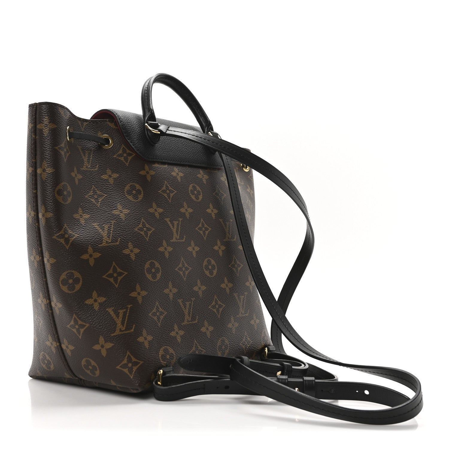 Louis Vuitton Monogram Montsouris PM Black 3 of 9