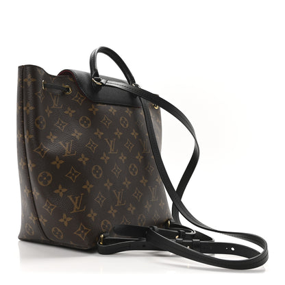 Louis Vuitton Monogram Montsouris PM Black 3 of 9