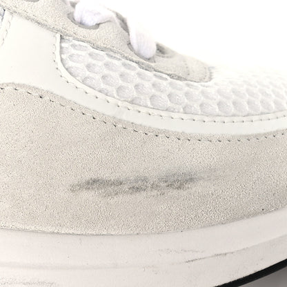 Chanel Calfskin Mesh Lycra Suede Womens Logo Sneakers 39 White 8 of 12