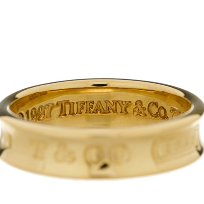 Tiffany 18K Yellow Gold 1837 Ring 63 10.5 4 of 6