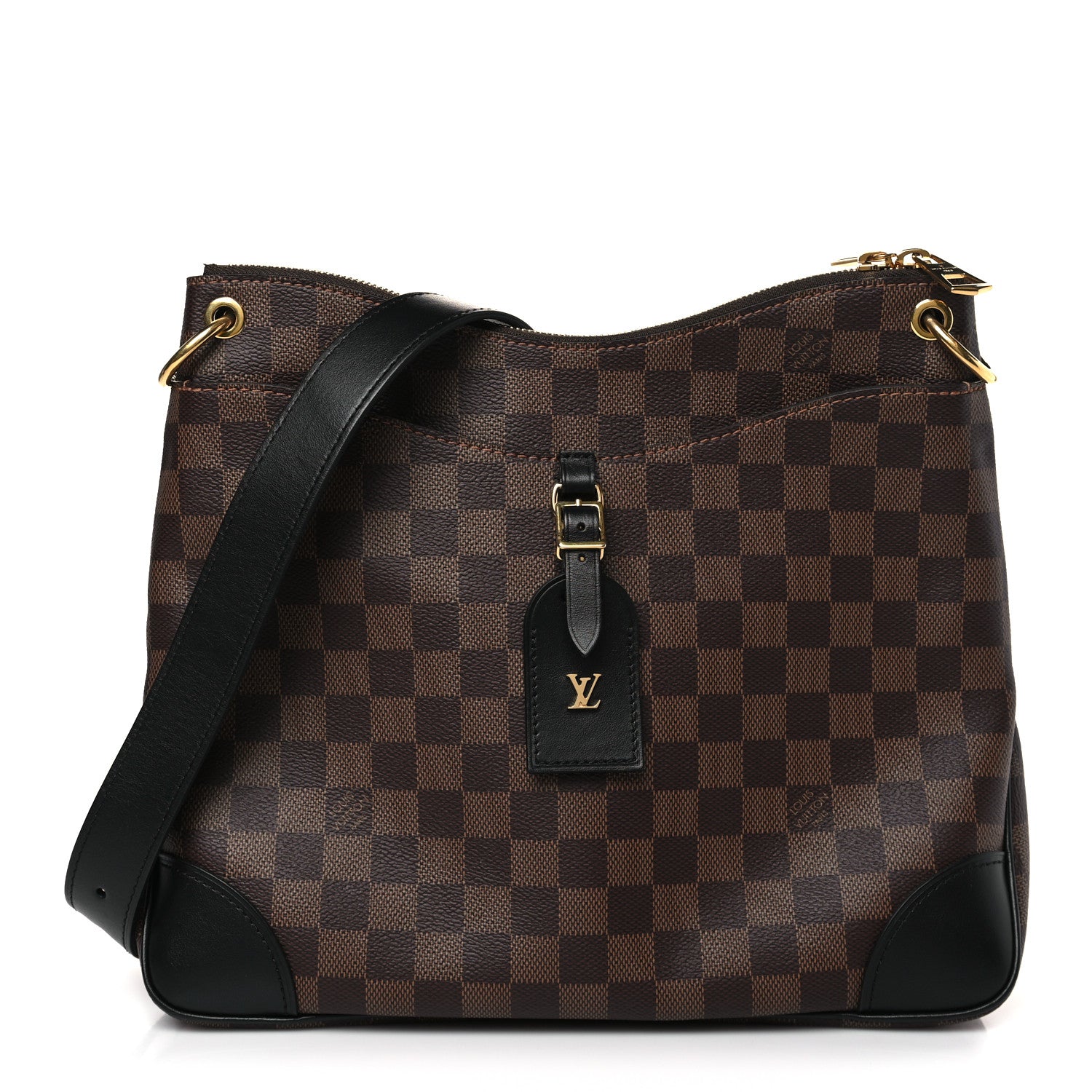 Louis Vuitton Damier Ebene Odeon PM Black 1 of 8