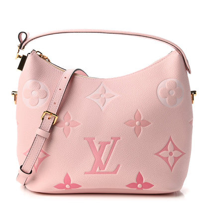 Louis Vuitton Empreinte Monogram Giant By The Pool Marshmallow Hobo PM Bouton De Rose 1 of 10