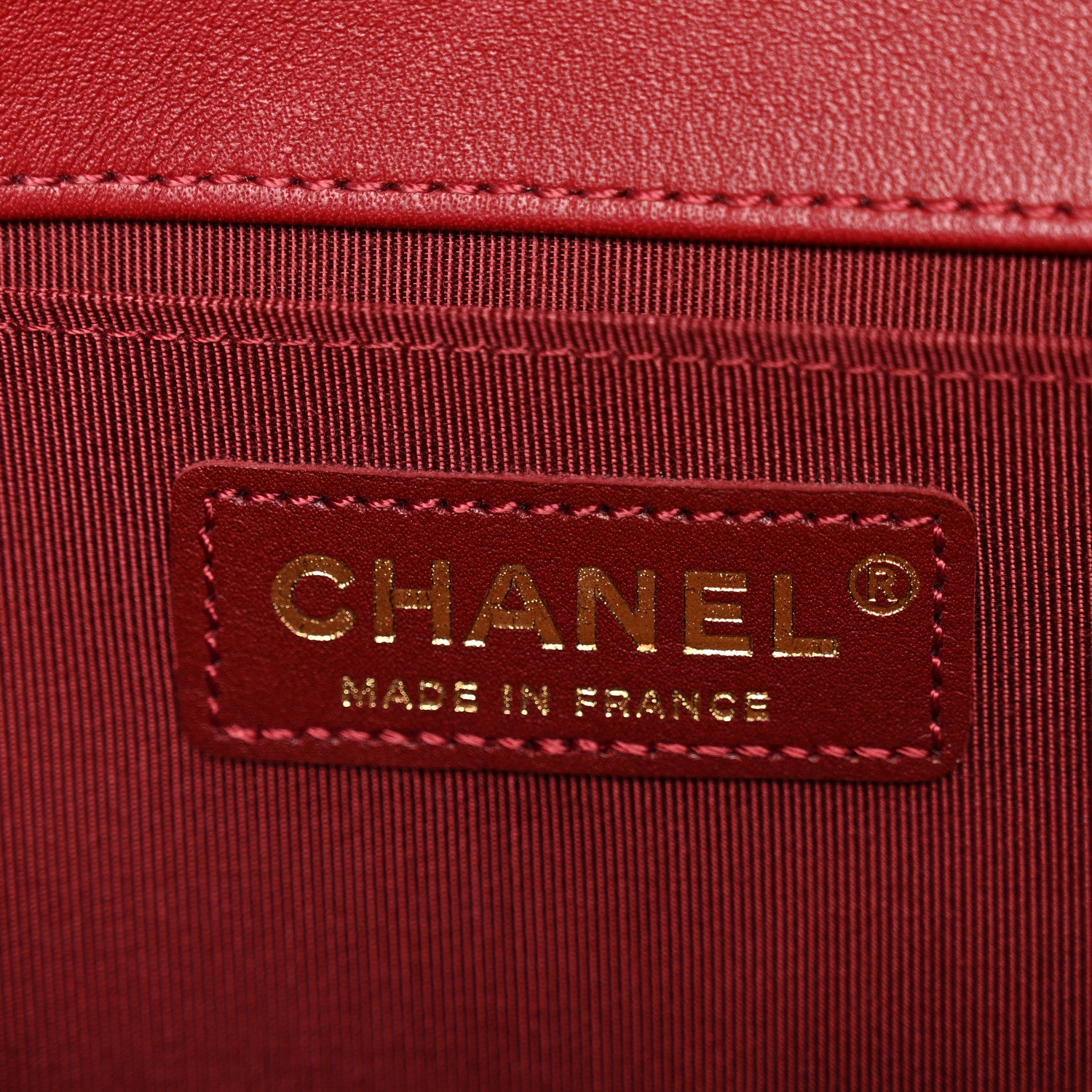 Chanel Lambskin Quilted Medium Boy Flap Red 6 of 11