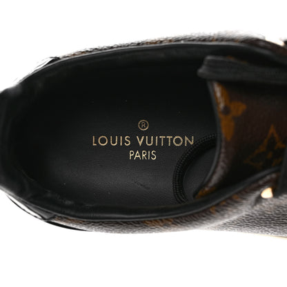 Louis Vuitton Patent Monogram Frontrow Sneakers 37 7 of 9