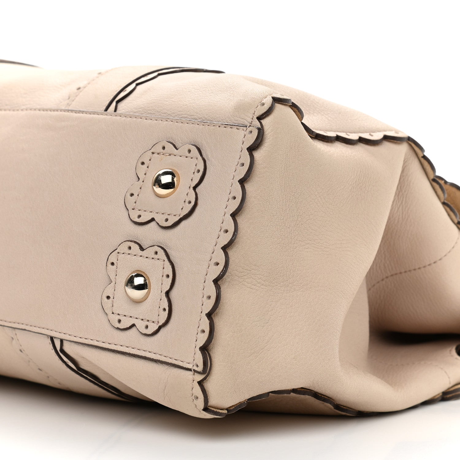 Mulberry Cookie Bayswater Satchel Pebble Beige 10 of 11