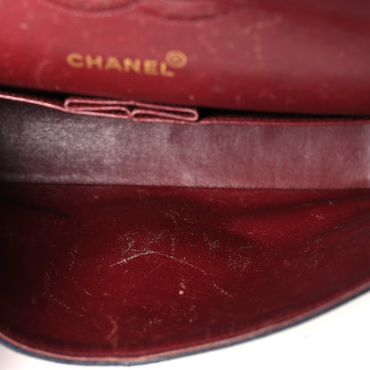 Chanel Lambskin Quilted Medium Double Flap Black 11 of 11