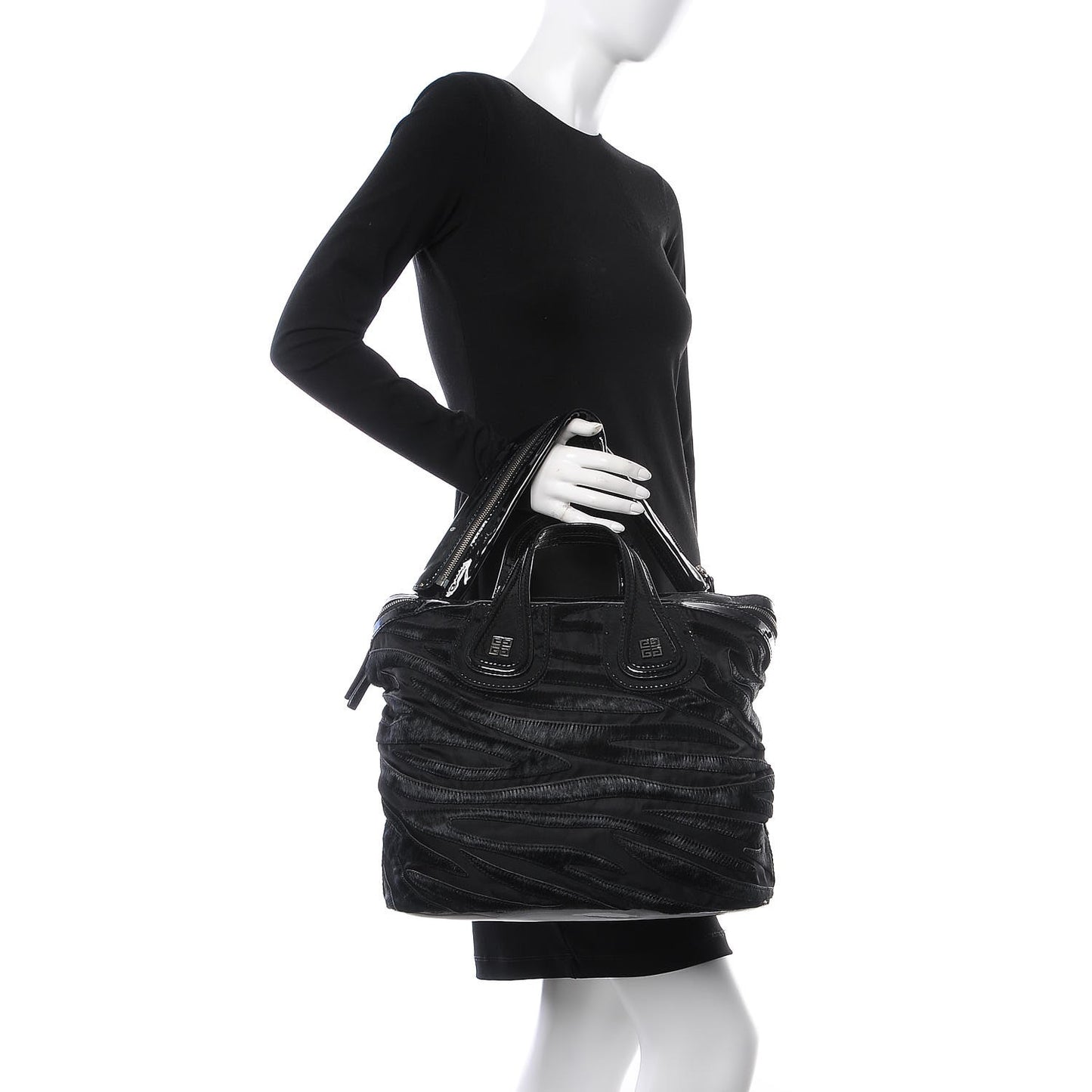 Calf Hair Medium Nightingale Black