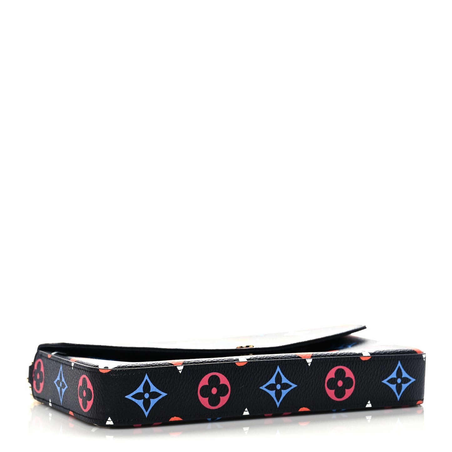 Game On Felicie Chain Wallet Black
