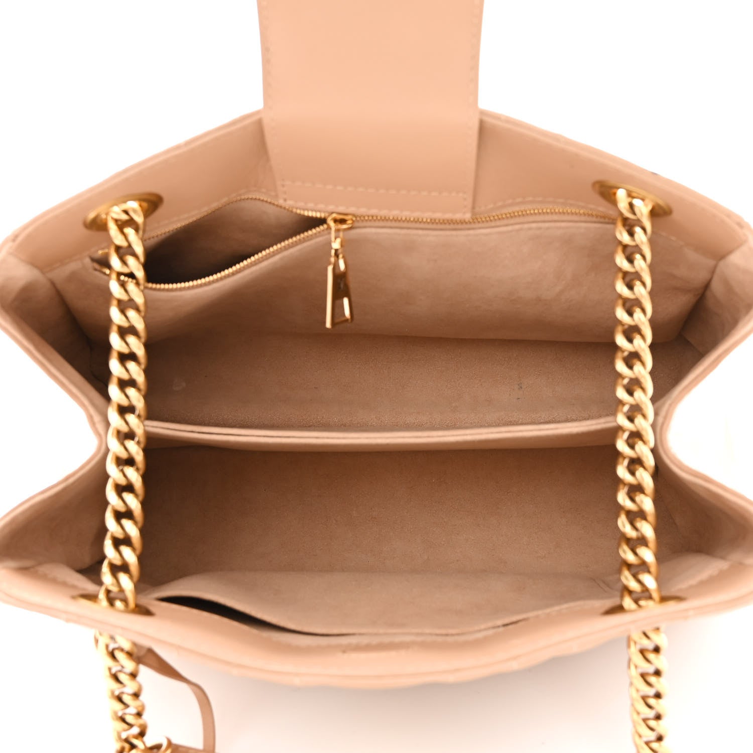 Louis Vuitton Calfskin New Wave Chain Tote Noisette 5 of 14