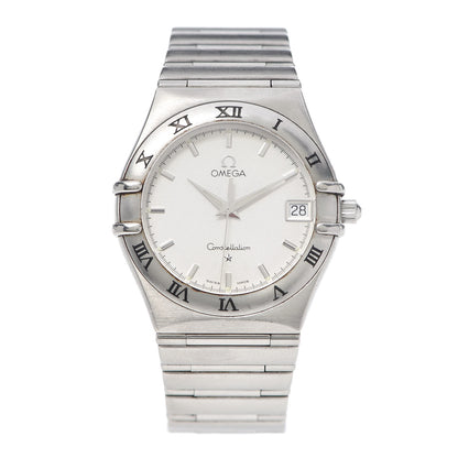 Omega Stainless Steel 33mm Constellation Quartz Watch White 1512.30 1 of 5