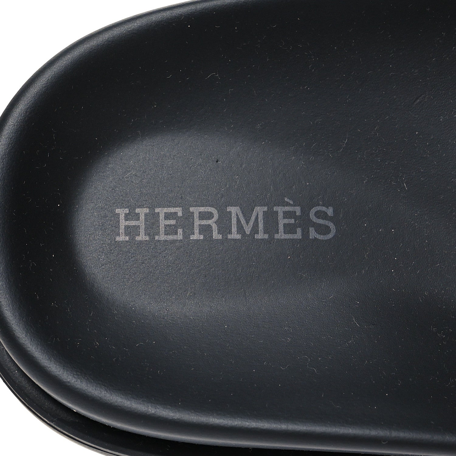 Hermes Calfskin Womens Chypre Sandals 36.5 Black 8 of 9