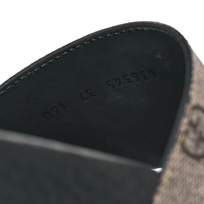 Gucci GG Supreme Monogram Fake/Not Slide Sandals 37 Beige Ebony 7 of 8