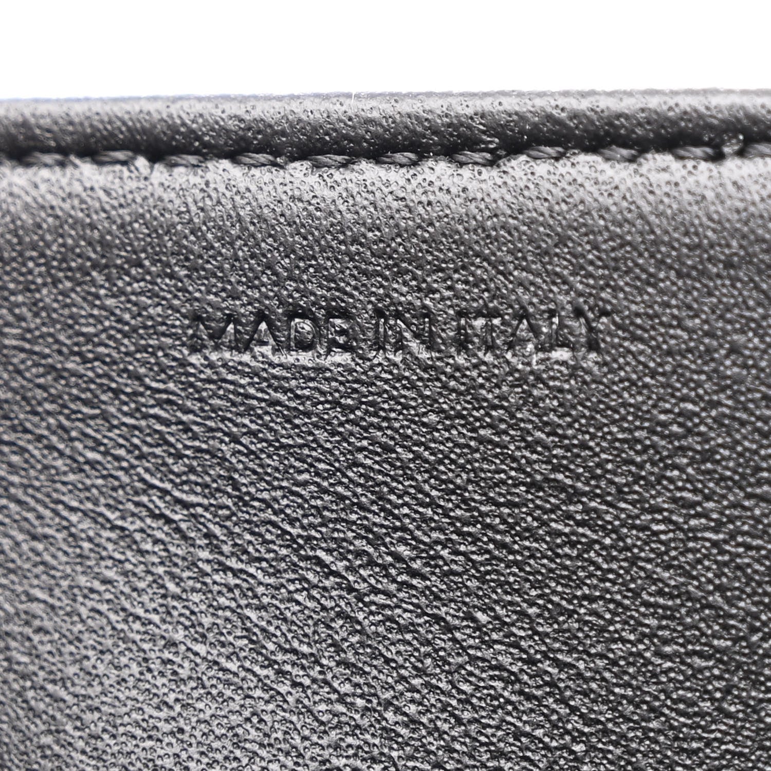 Celine Shiny Calfskin Medium Triomphe Black 9 of 12