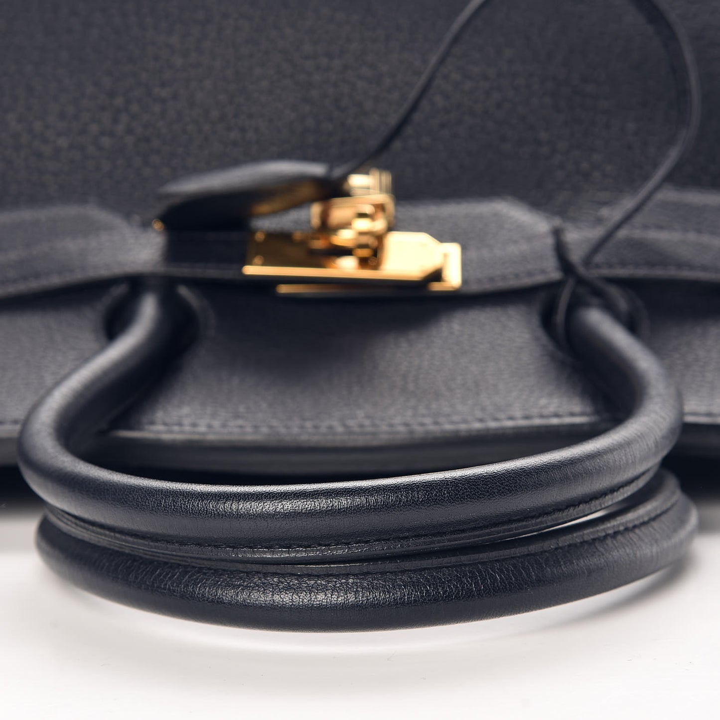 Taurillon Clemence Birkin 35 Bleu Indigo