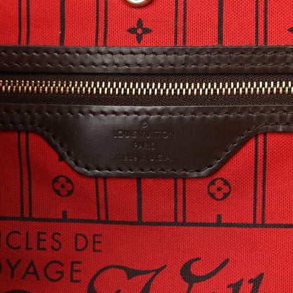 Louis Vuitton Damier Ebene Neverfull MM 6 of 13