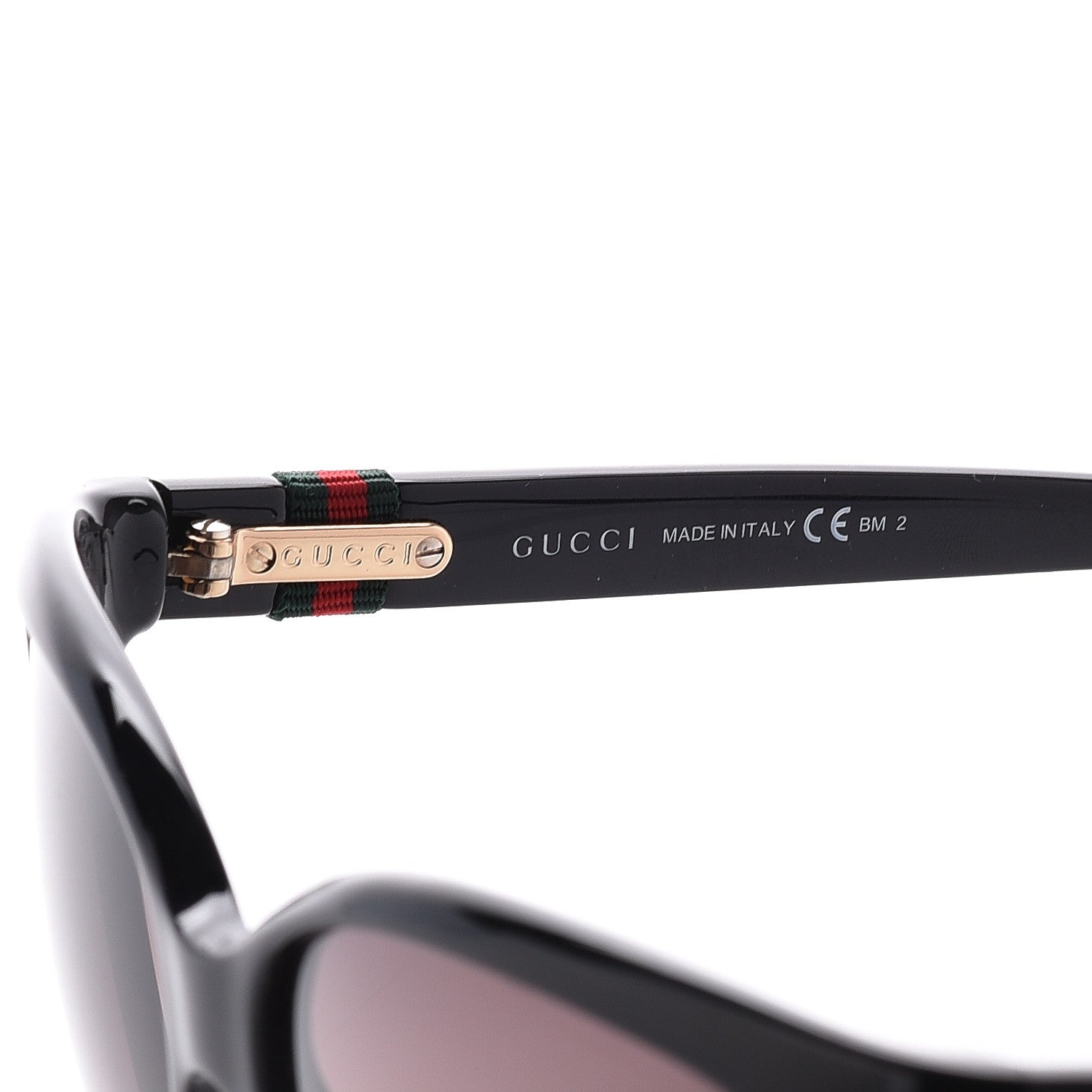 Gucci Web Sunglasses GG 3645/S Black 6 of 8