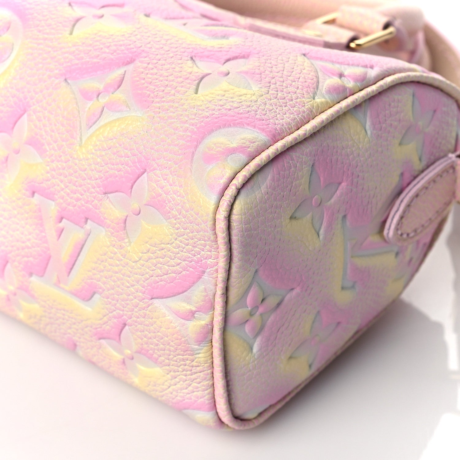 Louis Vuitton Empreinte Monogram Summer Stardust Nano Speedy Pink 9 of 9
