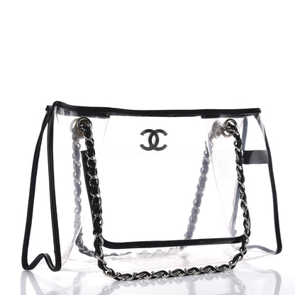 Chanel Lambskin Vinyl Naked Tote Black 3 of 11