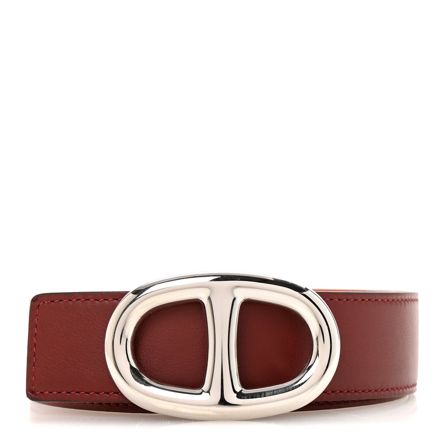 Swift Epsom 32mm Chaine D'Ancre Belt 90 36 Orange Rouge H