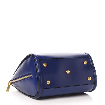 Alexander McQueen Calfskin Large Heroine Blue 4 of 11
