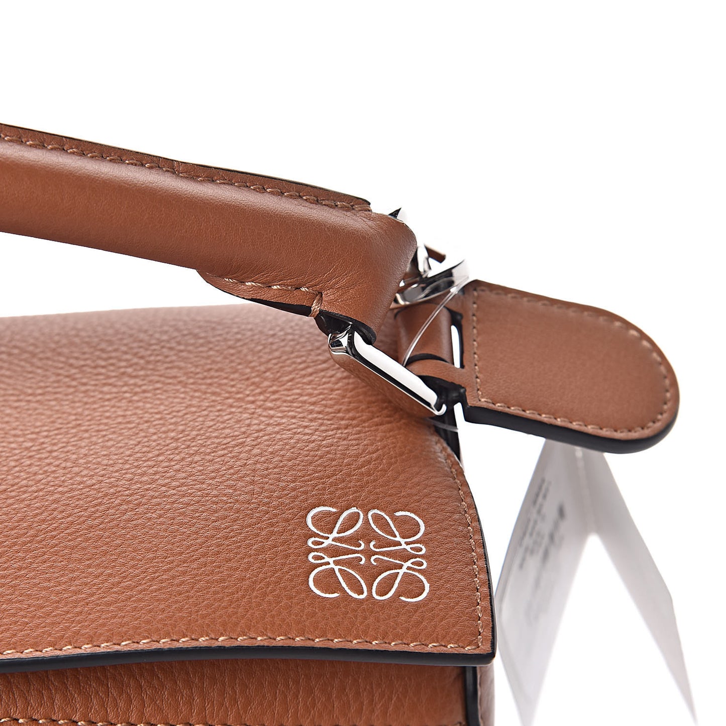 Calfskin Small Puzzle Bag Tan