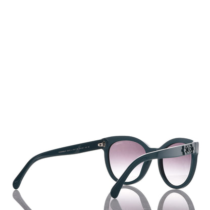 Chanel Pantos Signature CC Sunglasses 5315 Green 4 of 9