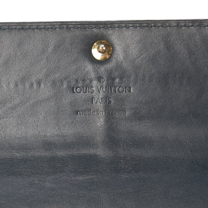 Louis Vuitton Vernis Sarah Wallet Blue Nuit 6 of 11