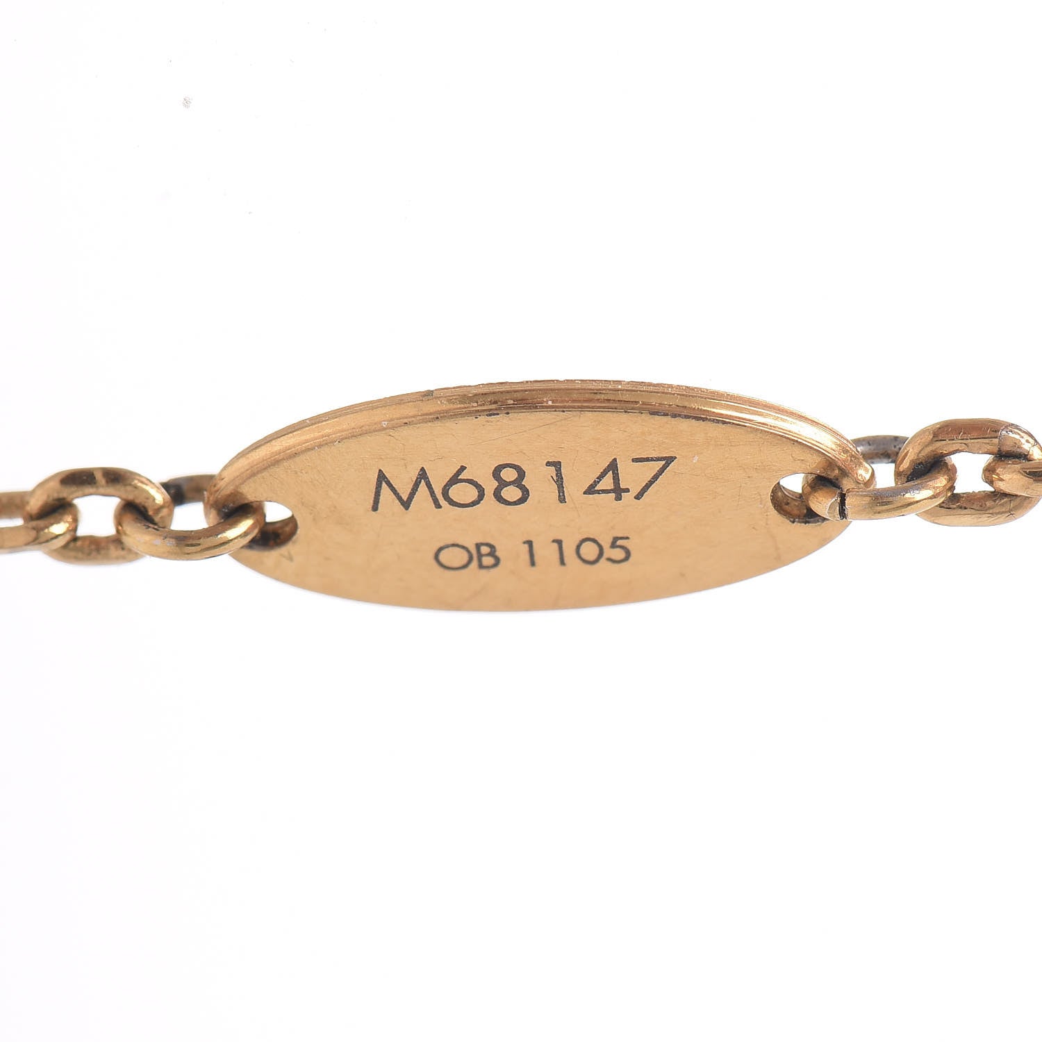 Louis Vuitton Brass Monkey Bracelet Gold 5 of 9