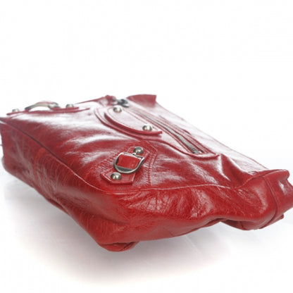 Balenciaga Chevre Porte Toilette Makeup Clutch True Red 6 of 13