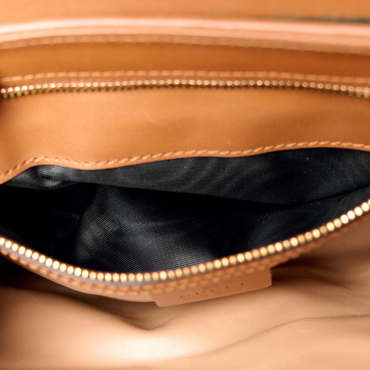 Loden Fabric Cuoio Harness Web Matelasse Horizontal Small GG Marmont Shoulder Bag Underwood Blue Red Harness Brown