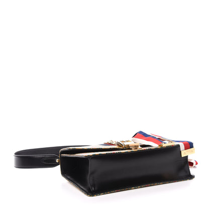 Gucci Iridescent Brocade Small Sylvie Shoulder Bag Gold 5 of 13