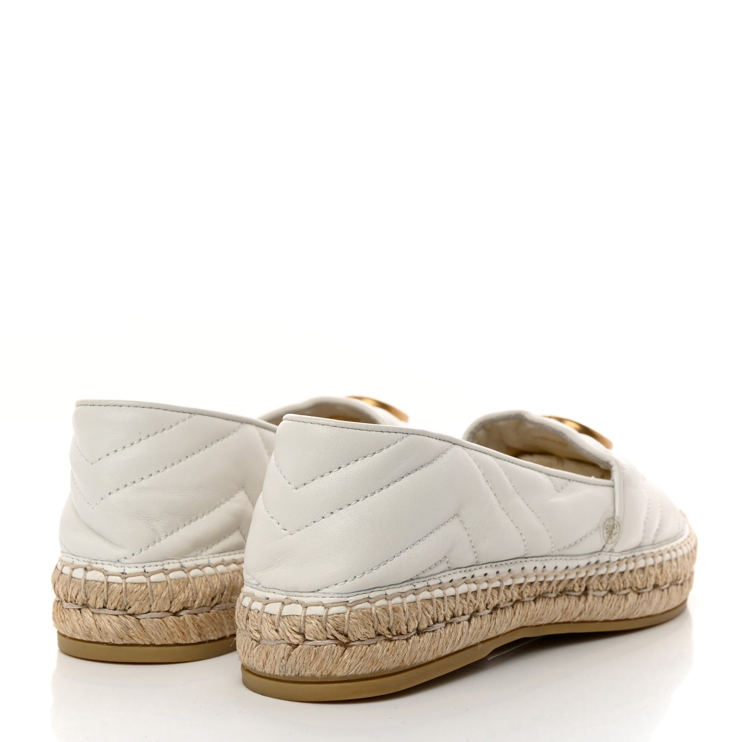 Nappa Matelasse GG Marmont Espadrilles 39 Great White