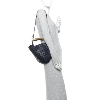 Bottega Veneta Nappa Intrecciato Sardine With Chain Bag Space 2 of 10
