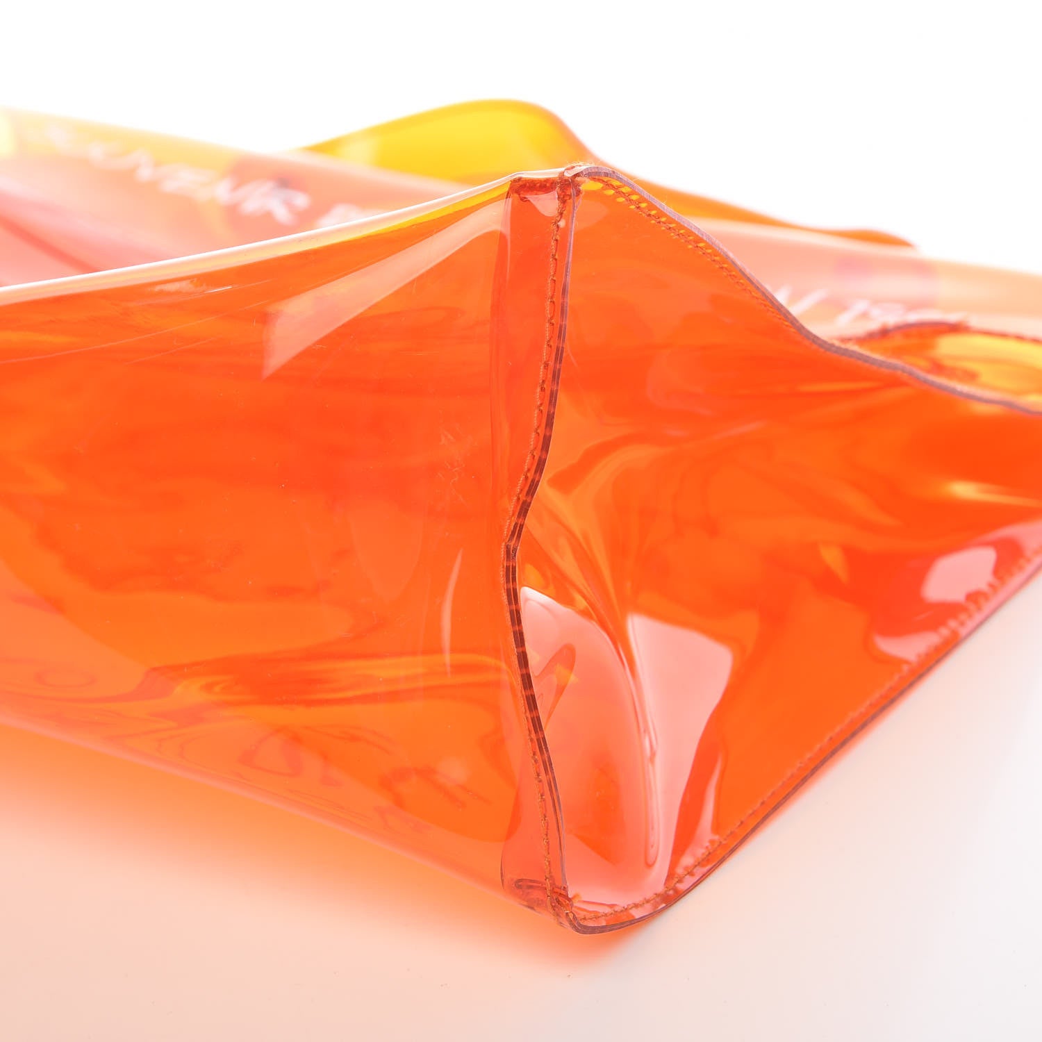 Hermes Vinyl Souvenir De L'Exposition Kelly Orange 14 of 14
