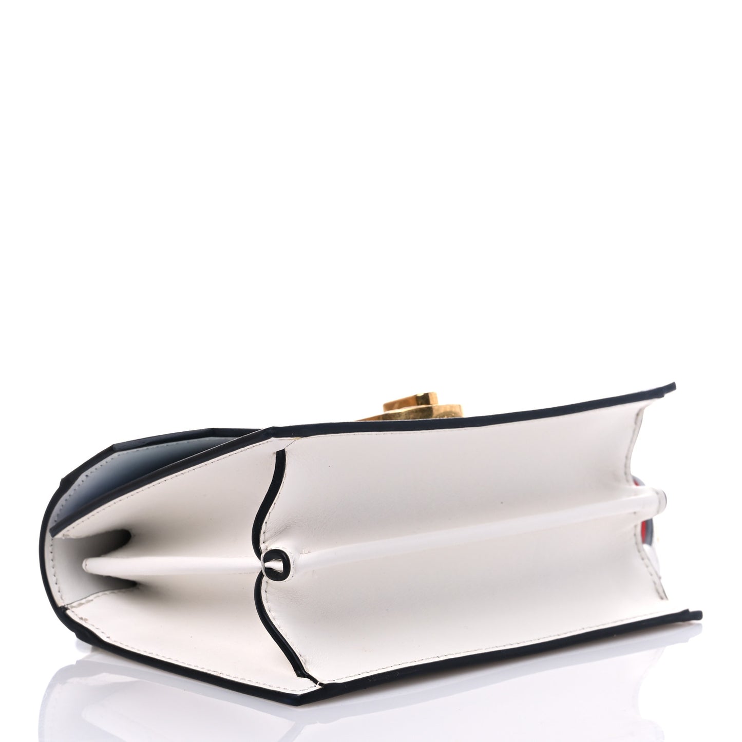 Glitter Calfskin Elisa Mini Shoulder Bag Multicolor Snow