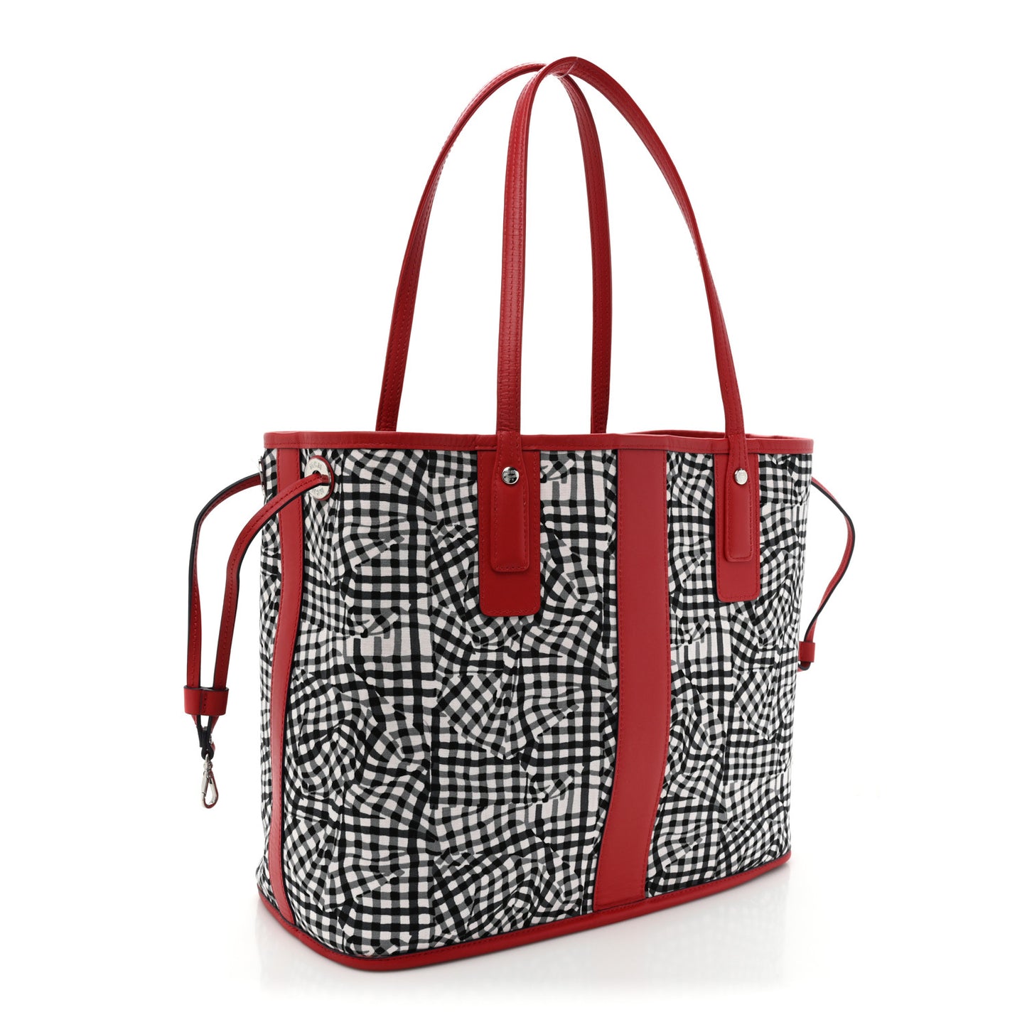 Visetos Large Liz Reversible Shopper Tote Ruby Red