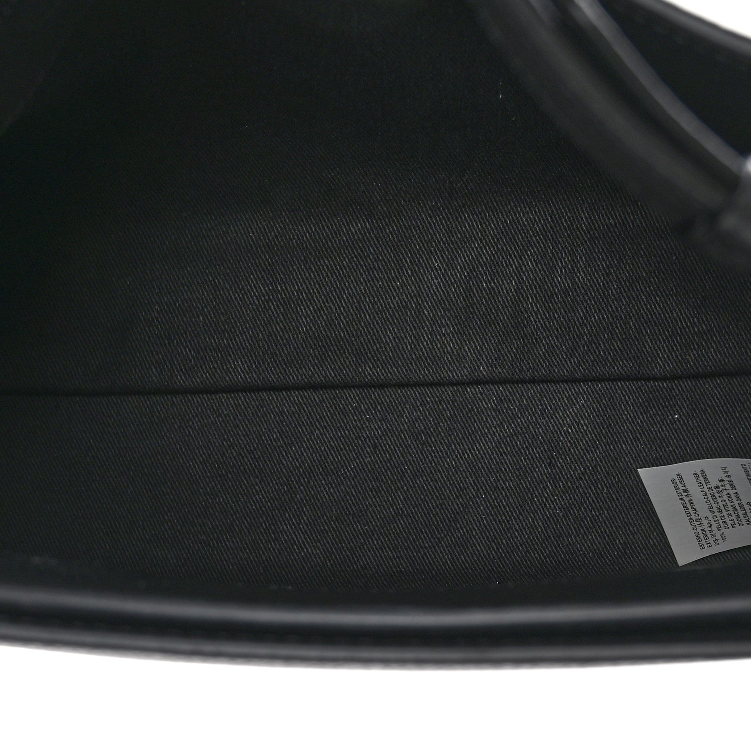 Versace Calfskin Vitello Virtus Hobo Black 5 of 9