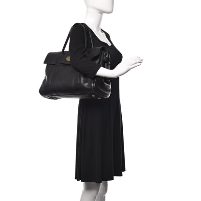 Mulberry Natural Leather Bayswater Black 2 of 13