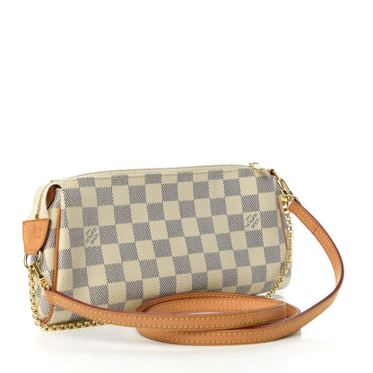 Louis Vuitton Damier Azur Eva Clutch 3 of 10