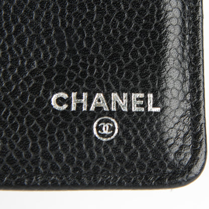 Chanel Caviar Quilted Large Flap Wallet Black 6 of 8