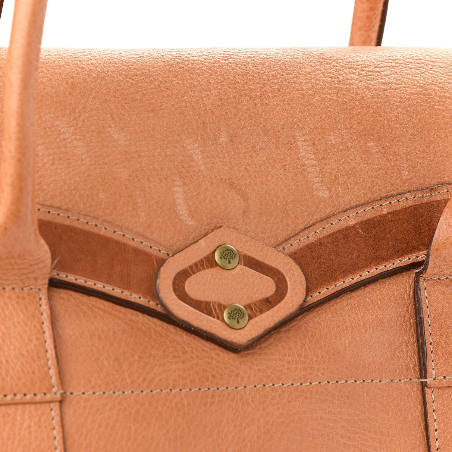 Mulberry Grained Calfskin Tooled Darwin Bayswater Oak 7 of 9