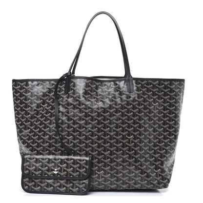 Goyard Goyardine Saint Louis GM Black 1 of 9