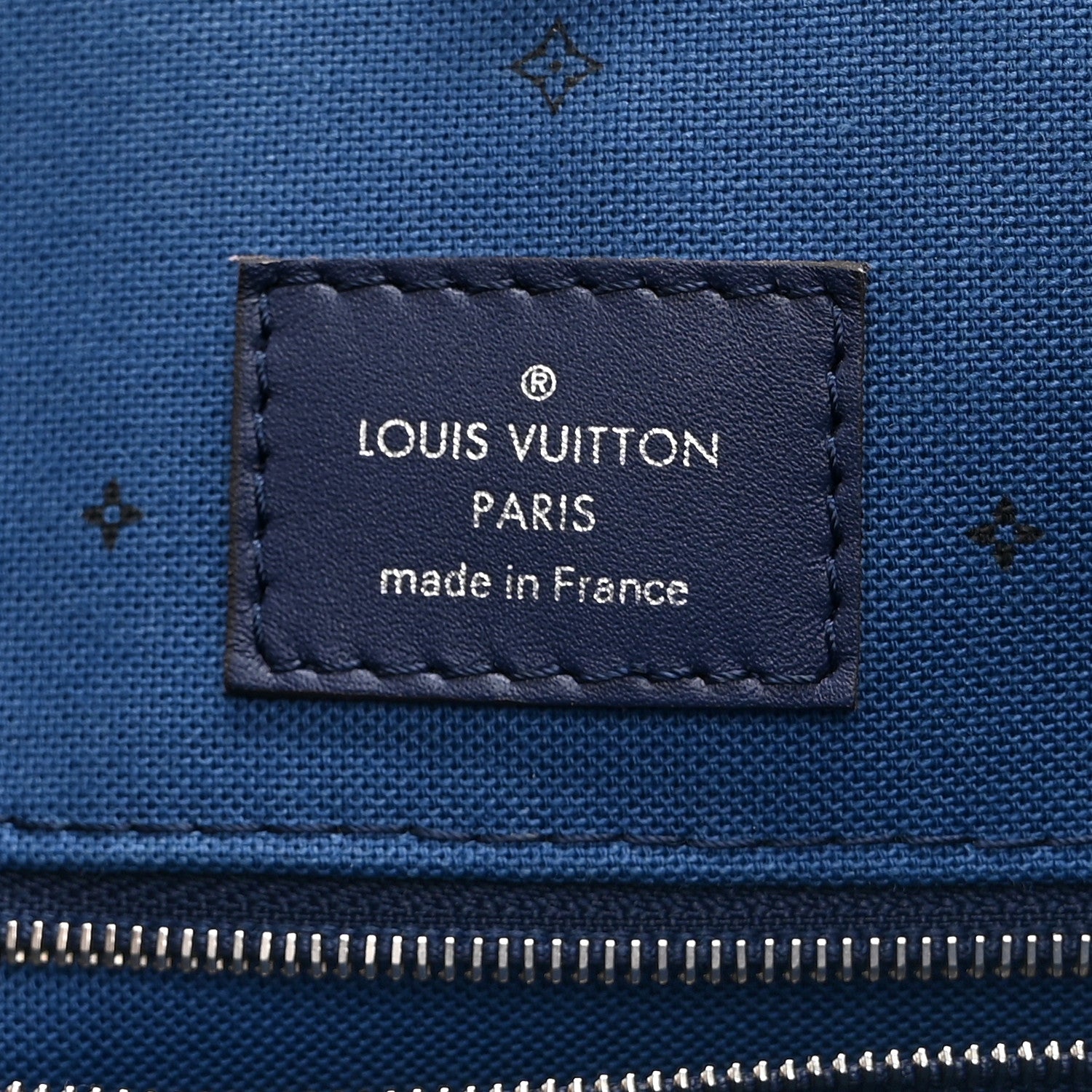 Louis Vuitton Monogram Escale Onthego GM Blue 6 of 9