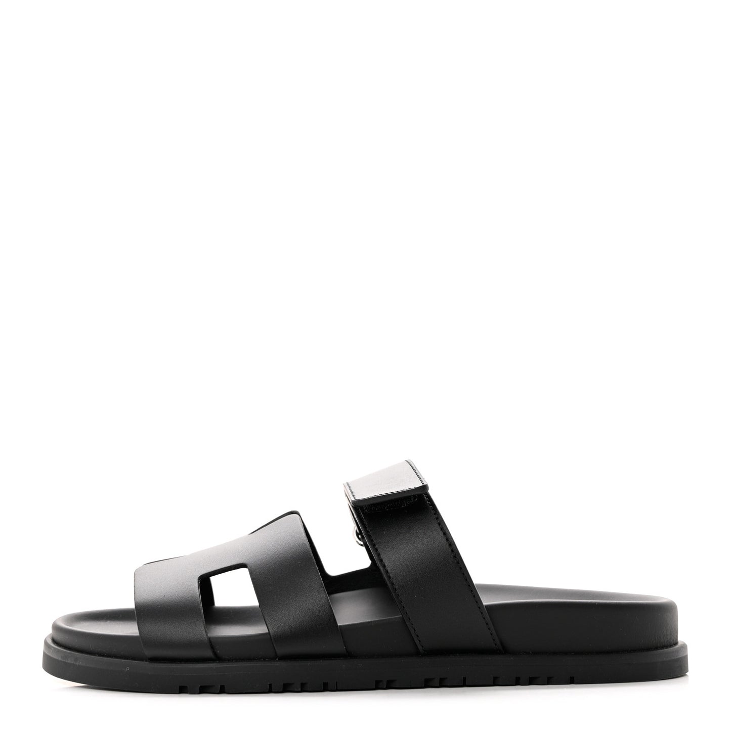 Calfskin Womens Chypre Sandals 38 Black