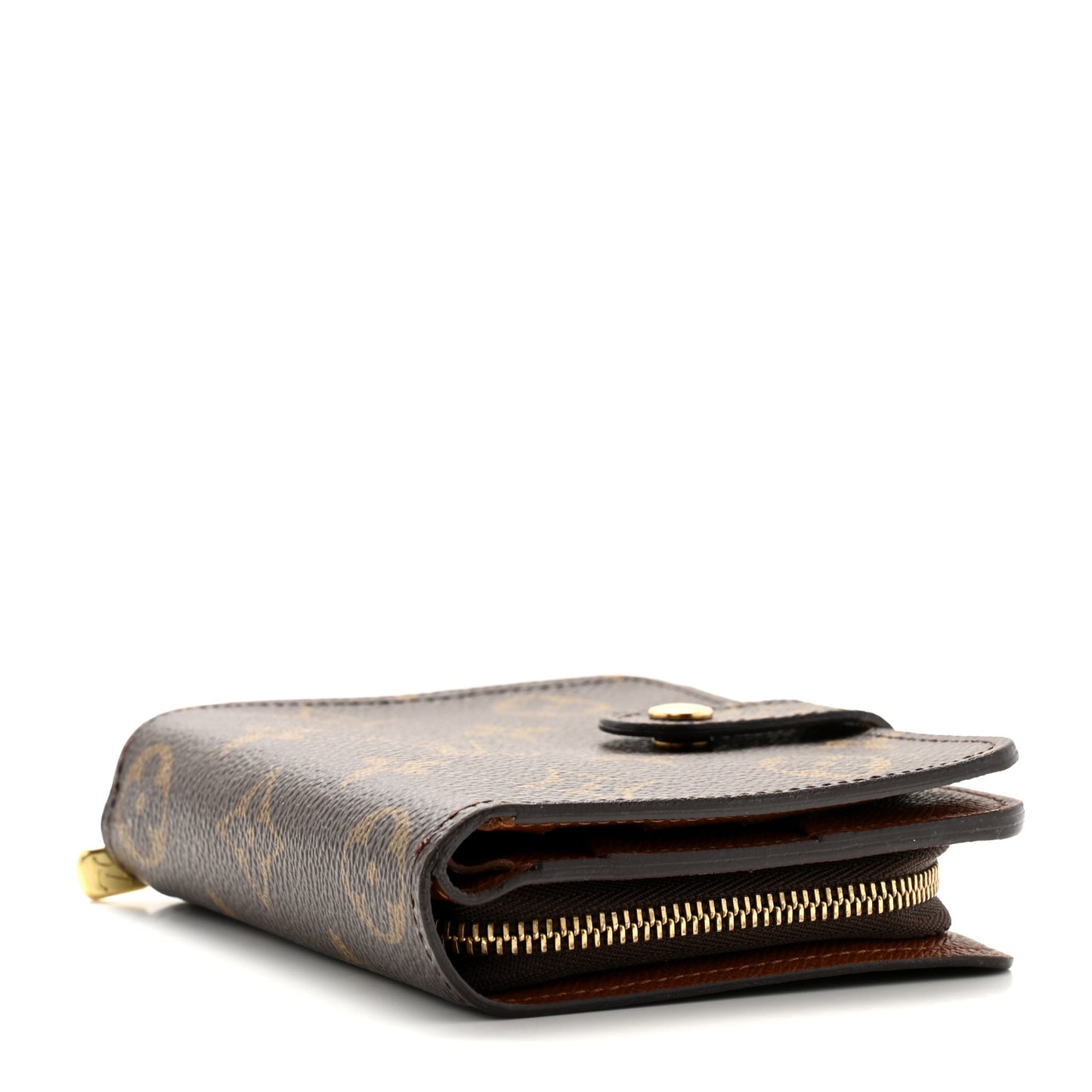 Monogram Compact Zippe Zipped Wallet