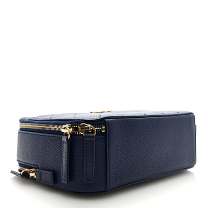 Chanel Caviar Quilted Medium Vanity Bag Navy 4 of 10