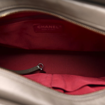 Chanel Aged Calfskin Quilted Medium Gabrielle Hobo Grey 5 of 10