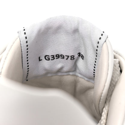 Chanel Calfskin CC Womens Sneakers 38 White Black 10 of 13
