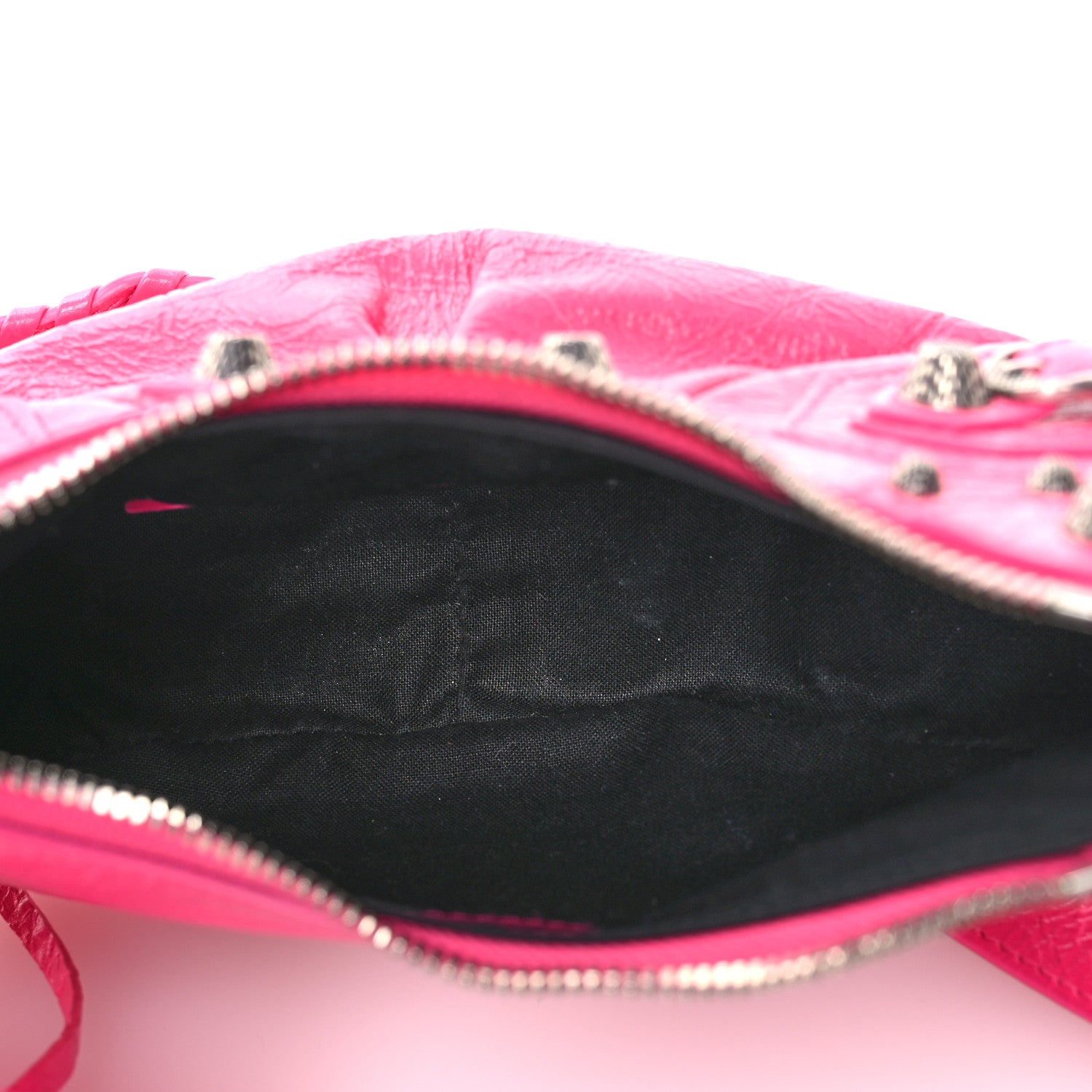 Balenciaga Agneau Arena Le Cagole Shoulder Bag XS Violet Fuxia 5 of 11