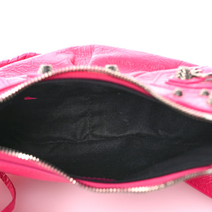 Balenciaga Agneau Arena Le Cagole Shoulder Bag XS Violet Fuxia 5 of 11